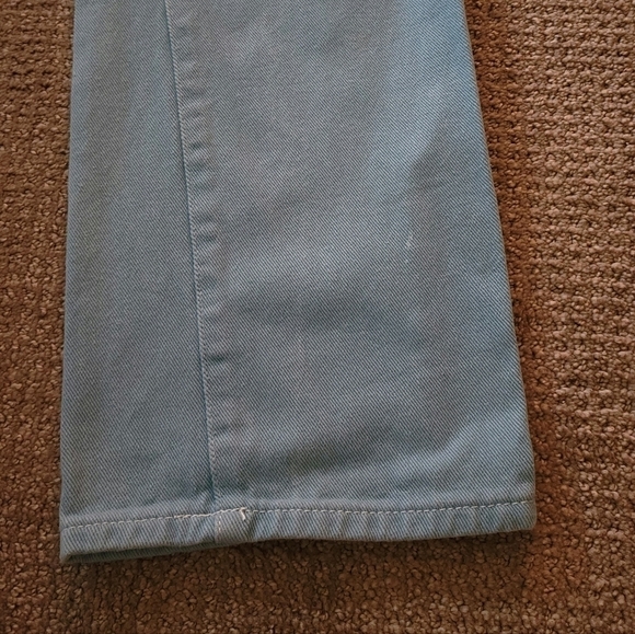 Bundle Set of Two Shein Two Tone Jeans Heart Pocket & Distressing Wide Leg/ Boot - Picture 6 of 14